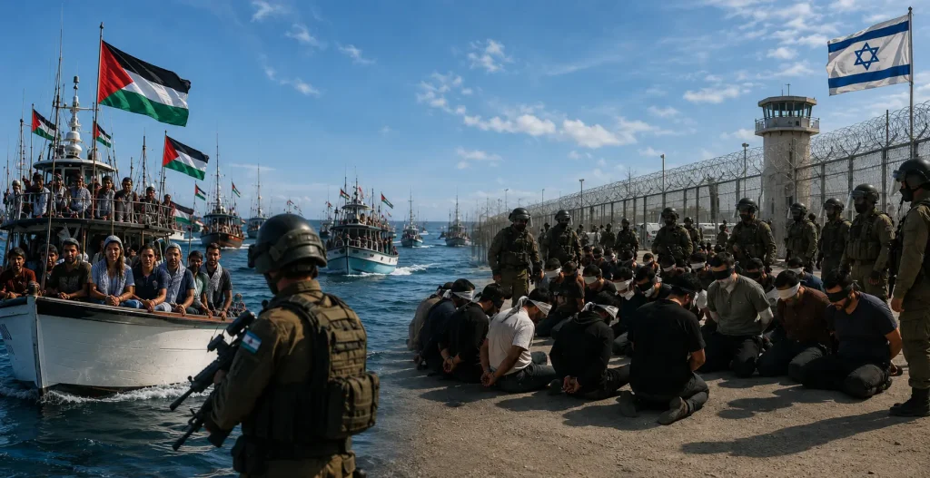 Gaza Flotilla Activists Allege Abuse While Detained by Israeli Forces