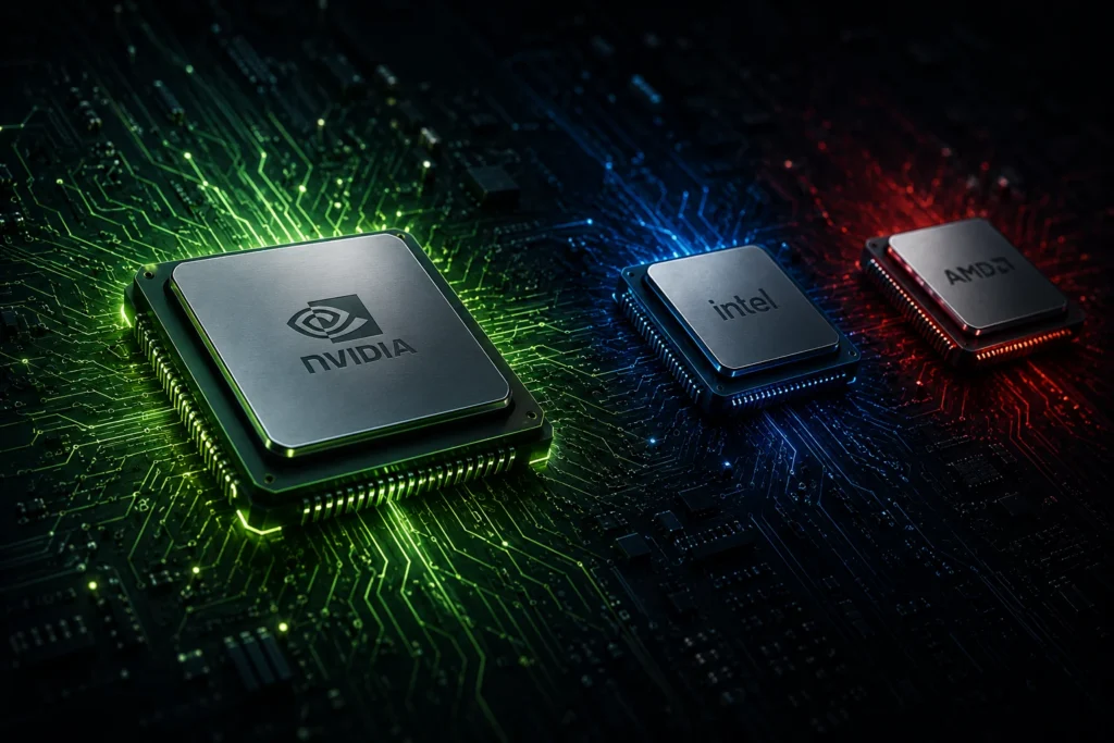 Nvidia, Intel and AMD