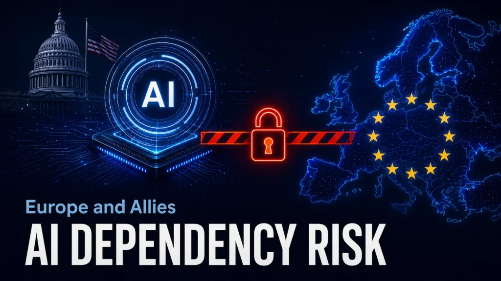 AI Dependency Risk Is Now a Strategic Challenge for Europe and Its Allies AI dependency risk