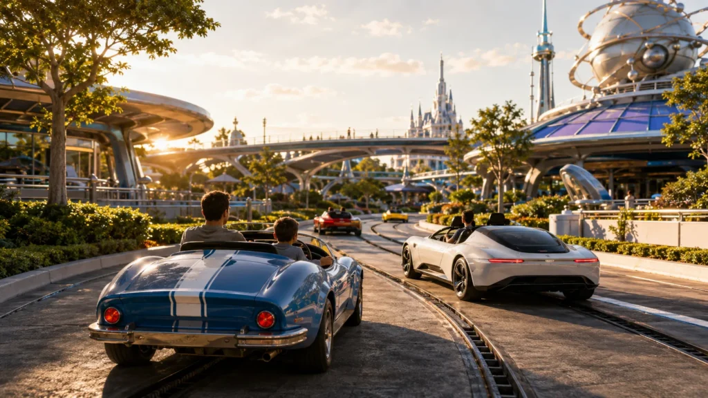 Disneyland Autopia gas cars face 2027 deadline