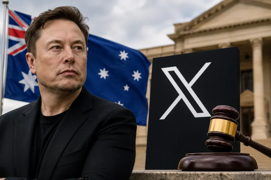 Elon Musk’s X Fined Over Australia Child Protection Law Breach