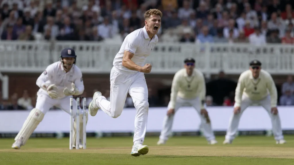 Sonny Baker Test debut