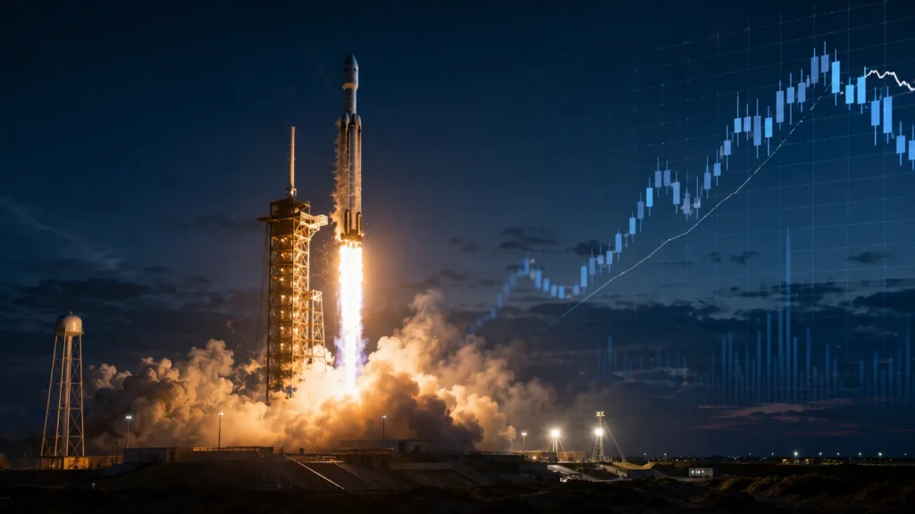 SpaceX stock rally