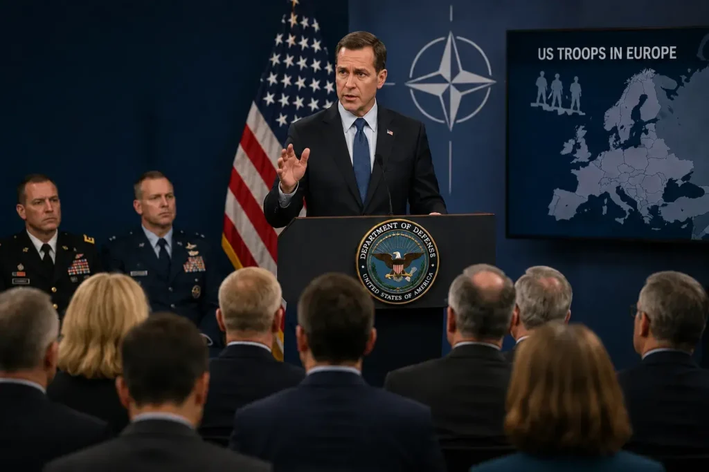 US military presence in Europe under review